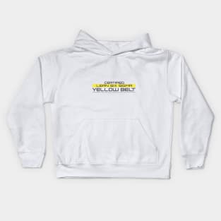 Certified Lean Six Sigma Yellow Belt Kids Hoodie